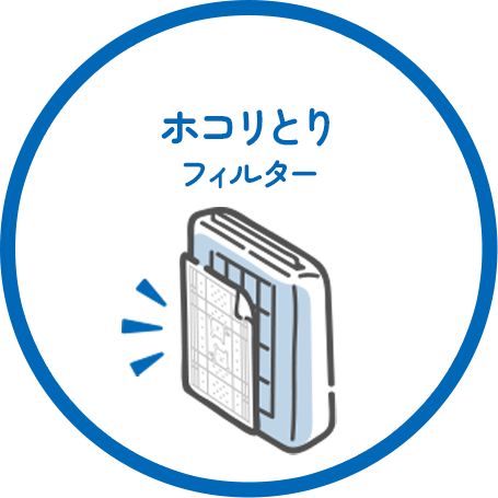 ホコリとりフィルター