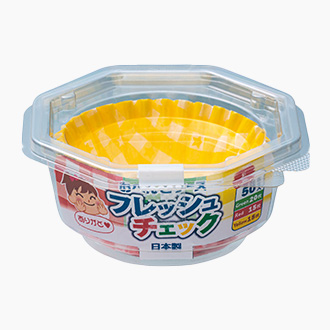 おべんとケース フレッシュチェックL【製造終了品】