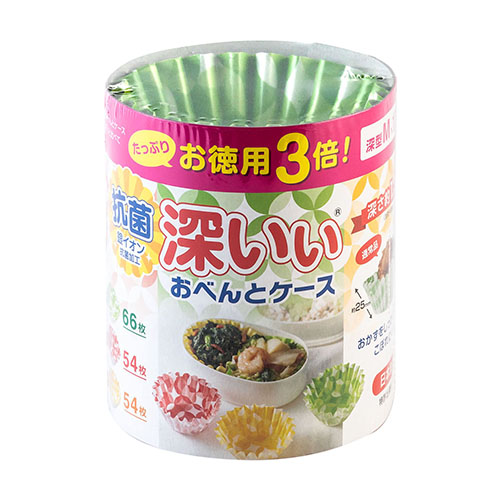 お徳用３倍抗菌深いぃおべんとケース　M