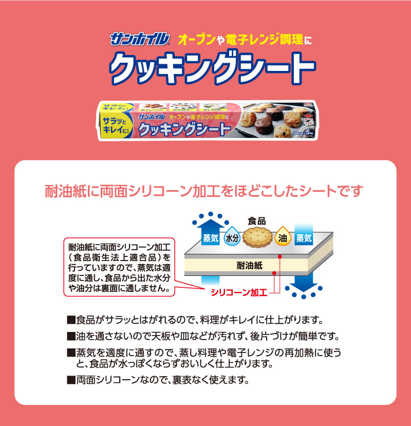 東洋アルミのクッキングシート