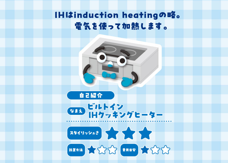 IHコンロのプロフィール