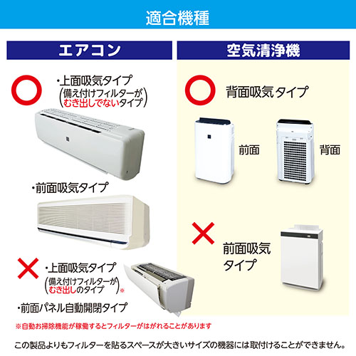パッと貼るだけホコリとりフィルターエアコン用 | 商品情報 | 東洋